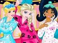 Igra Princess: Slumber Party Funny Faces 