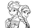 Igra Frozen Coloring For Kids