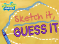 Igra Spongebob squarepants sketch it, guess it