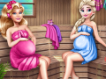 Igra Cute Mommies Pregnant Sauna