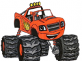 Igra Coloring Monster Machines