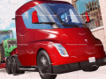 Igra Testla Truck Jigsaw