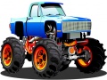 Igra Monster Truck Puzzle