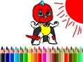 Igra Back To School: Mask Boy Coloring