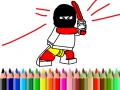 Igra Back To School: Hero Coloring Book