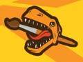 Igra Dinosaur Warrior Coloring