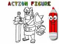 Igra Back To School: Action Figure Coloring