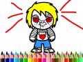 Igra Scary Boy Coloring Book