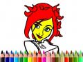 Igra Back To School: Cute Girl Coloring
