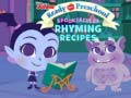 Igra Spooktacular Rhyming Recipes