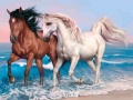 Igra Animals Jigsaw Puzzle Horses