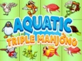 Igra Aquatic triple mahjong