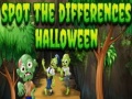 Igra Spot the differences halloween