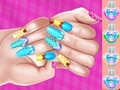 Igra Elsa Princess Theme Nail Art Diy