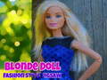 Igra Blonde Doll Fashion Style Puzzle