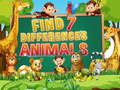 Igra Find 7 Differences Animals