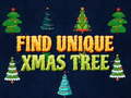 Igra Find Unique Xmas Tree