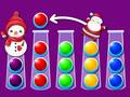 Igra Ball Sort Xmas