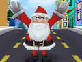 Igra Santa City Run surfers