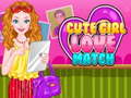 Igra Cute Girl Love Match