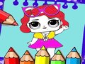 Igra Coloring Dolls Book