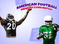 Igra American Football Memory Card Match