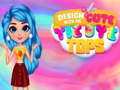 Igra Design With Me Cute Tie Dye Tops