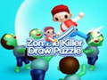 Igra Zombie Killer Draw Puzzle 