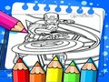 Igra Captain America Coloring Book 