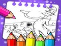 Igra Cat In The Hat Coloring Book