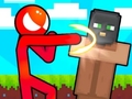 Igra Stickman vs Villager: Save the Girl