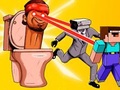 Igra Skibidi Toilet and Nubik Survivors