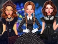 Igra Celebrity Wednesday Addams Style