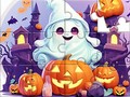 Igra Jigsaw Puzzle: Halloween Cute Ghost