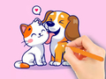 Igra Coloring Book: Dog And Cat