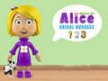 Igra World of Alice Animal Numbers