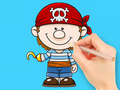 Igra Coloring Book: Pirate