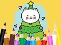 Igra Coloring Book: Cats And Christmas Tree