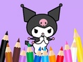 Igra Coloring Book: Kuromi Carries Bag