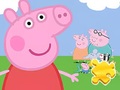 Igra Jigsaw Puzzle: Peppa With Family