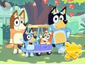 Igra Jigsaw Puzzle: Bluey Family