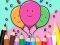 Igra Coloring Book: Celebrate-Balloons
