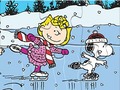 Igra Jigsaw Puzzle: Snoopy Skating