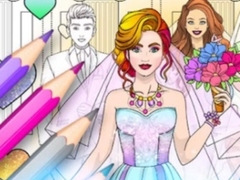 Igra Wedding Coloring Dress Up Game