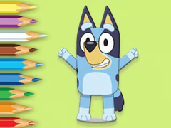 Igra Coloring Book: Happy Bluey