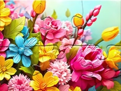 Igra Jigsaw Puzzle Flowers
