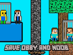 Igra Save Obby and Noob Two-players