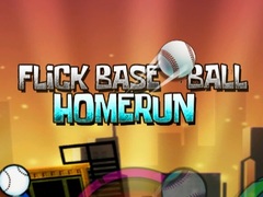 Igra Flick Baseball Super Homerun