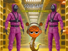 Igra Squid Game Sprunki Escaped Backrooms