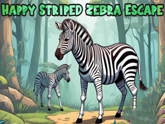 Igra Happy Striped Zebra Escape 